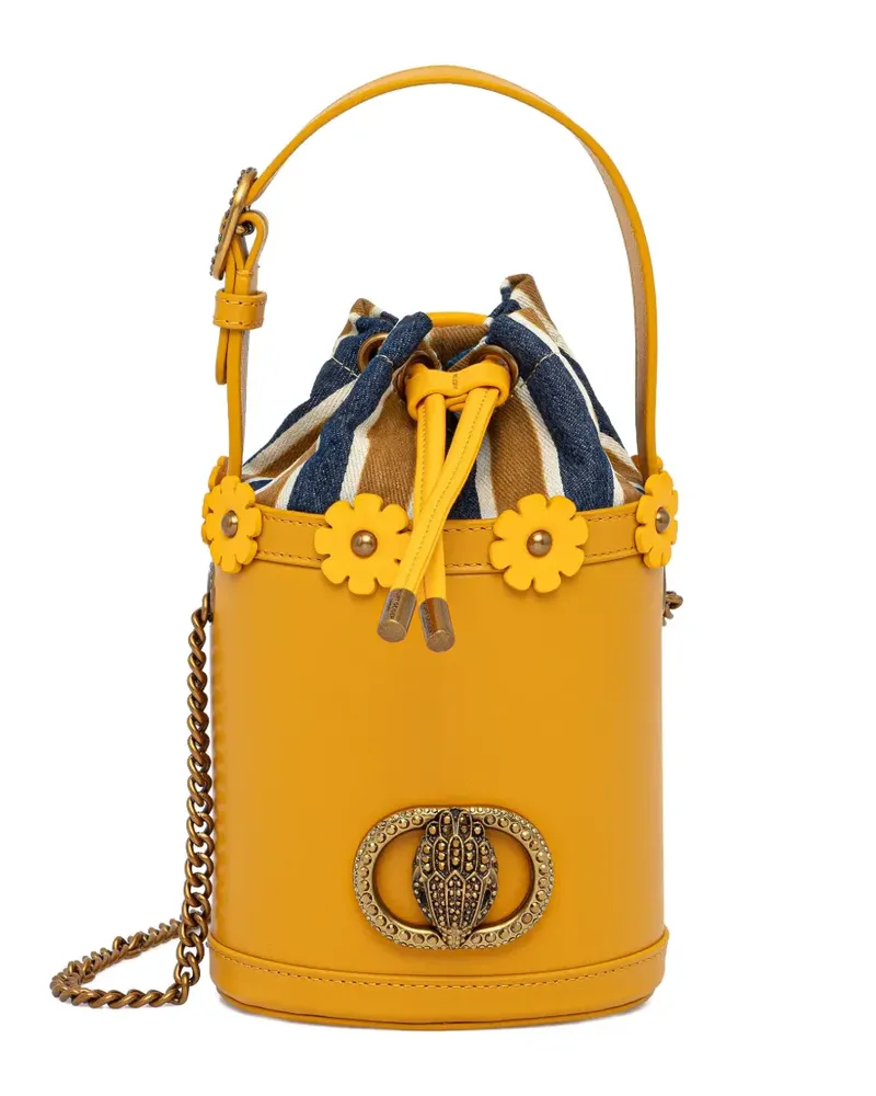 Kurt Geiger small Chelsea bucket bag - Gelb Gelb
