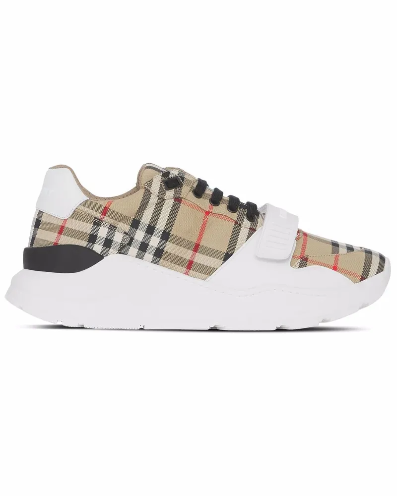 Burberry Sneakers mit Vintage-Check - Nude Nude