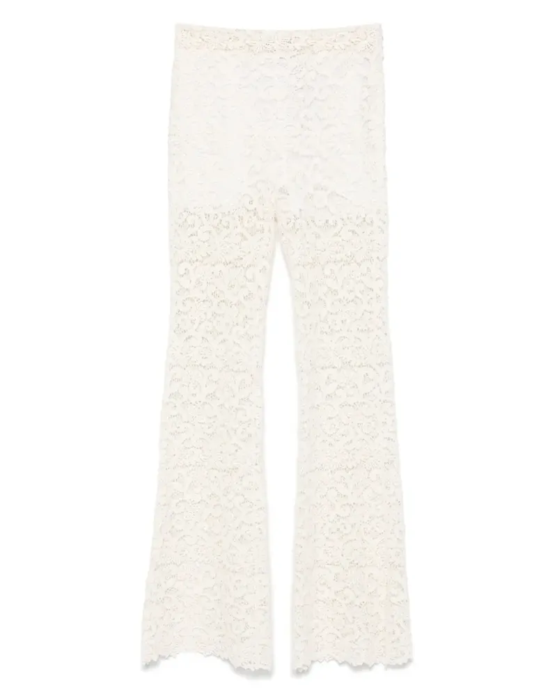 Ermanno Scervino Hose aus Spitze - Nude Nude