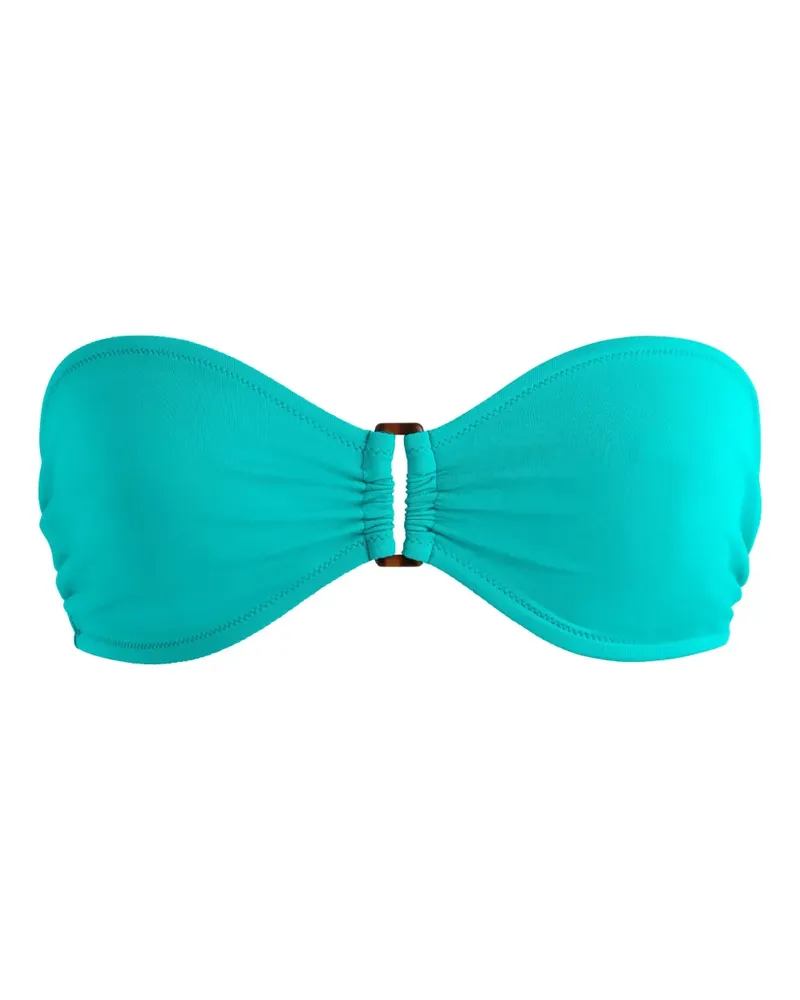 Vilebrequin Bandeau-Bikinioberteil mit Ring - Grün Grün