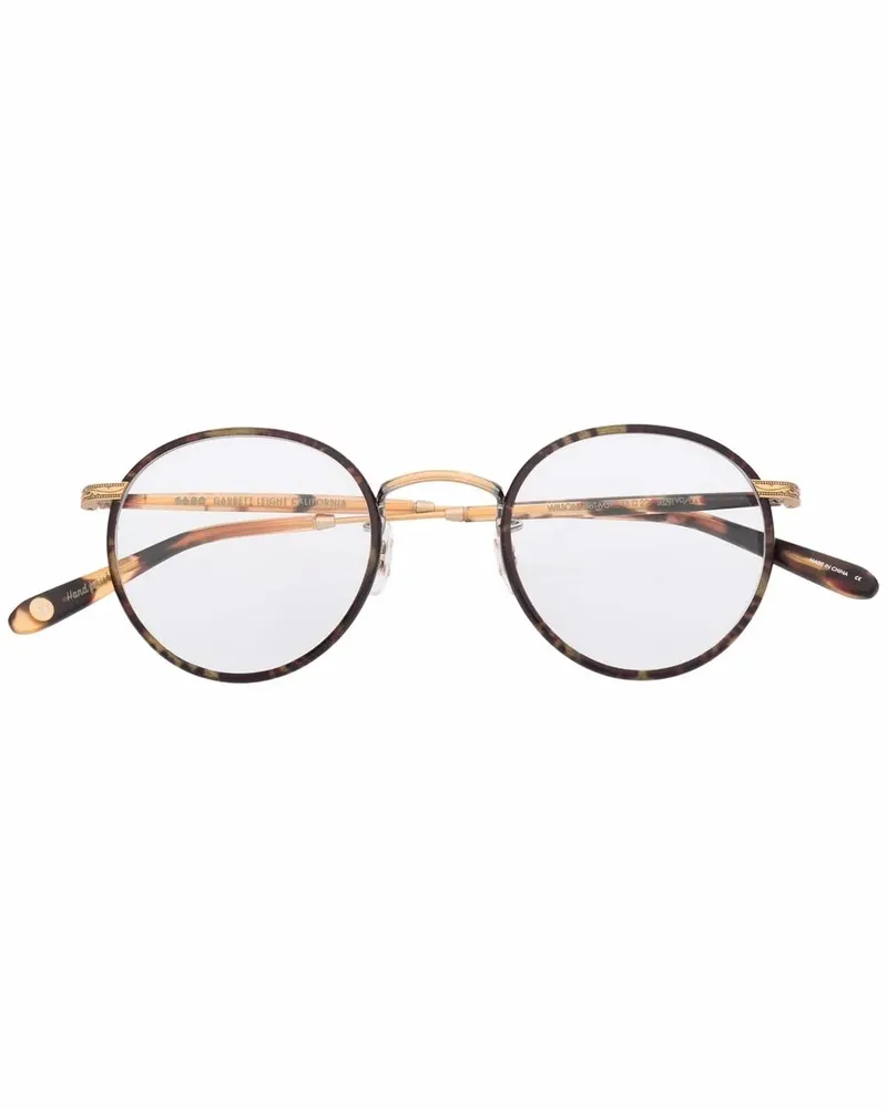 Garrett Leight Wilson' Brille - Braun Braun