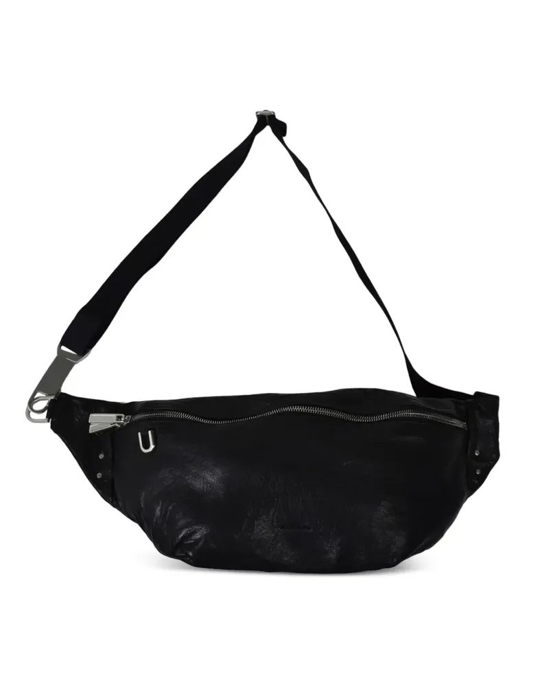 Rick Owens leather belt bag - Schwarz Schwarz