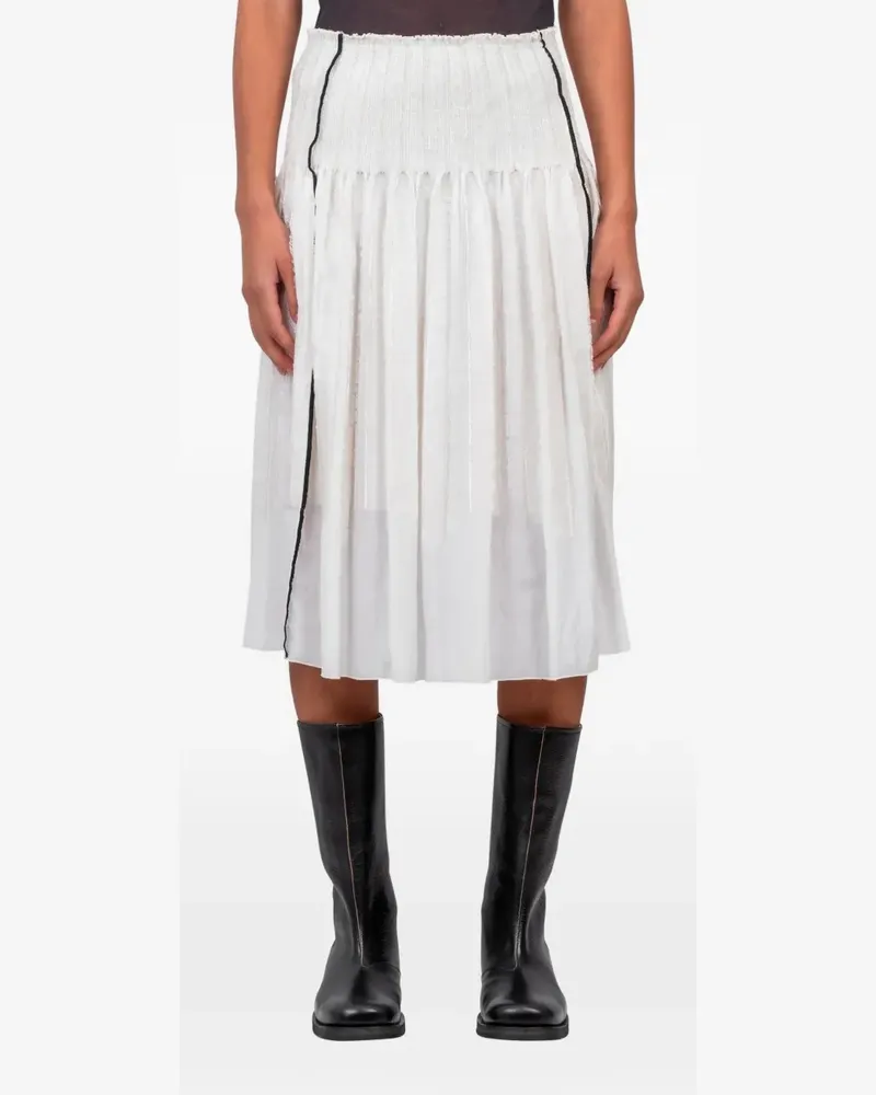 Paloma Wool Lupe pleated skirt - Weiß Weiß