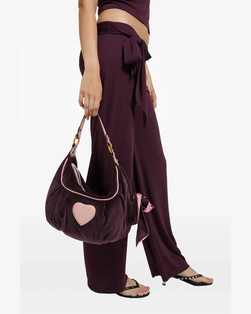 Juicy Couture Winetasting Tote Bag aus Velours - Violett Violett