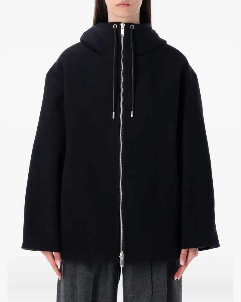 Studio Nicholson Etna hooded jacket - Blau Blau