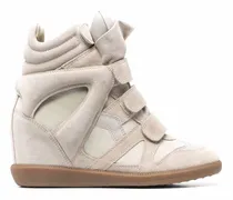 Bekett Wedge-Sneakers 50mm - Nude