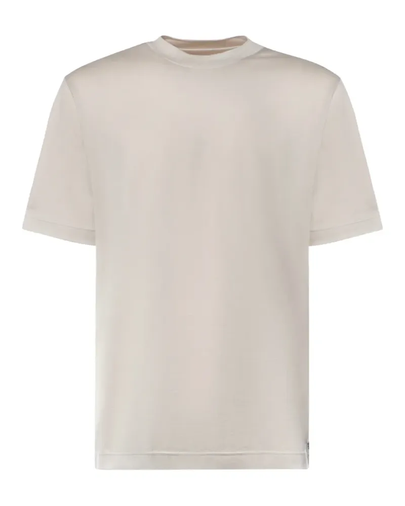 Eleventy T-Shirt mit rundem Ausschnitt - Nude Nude