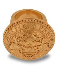 Balmain Ring mit Logo-Gravur Gold