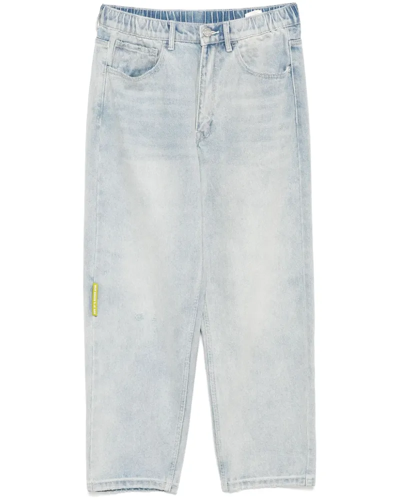 BAPE Jeans mit Moonface-Logo - Blau Blau