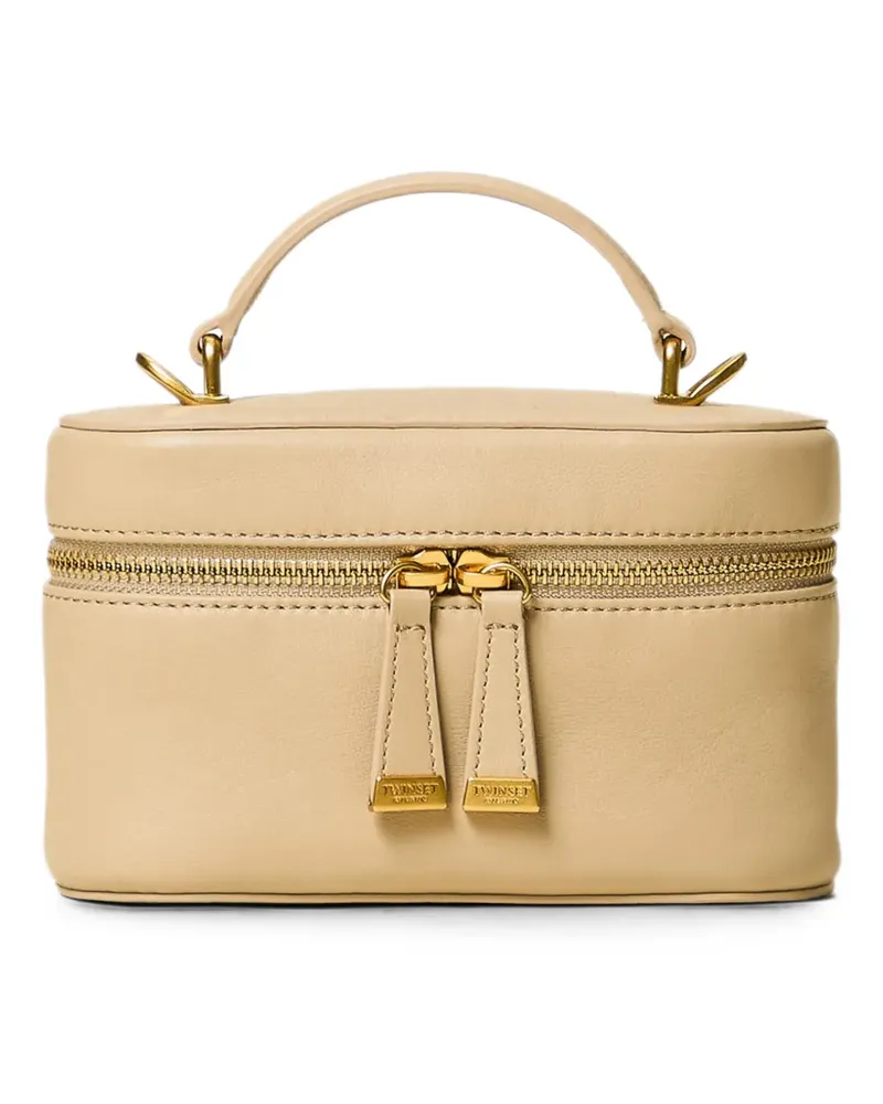 Twin-Set Beuteltasche mit Henkel - Nude Nude