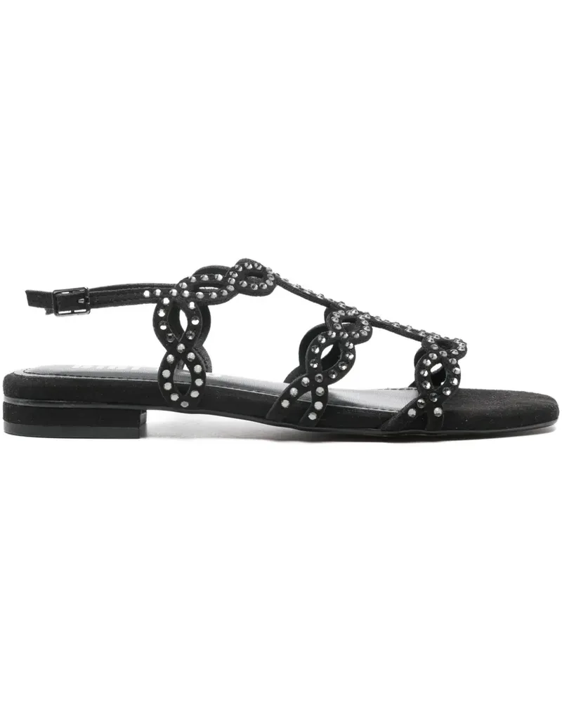 Bibi Lou Verzierte Sandalen - Schwarz Schwarz