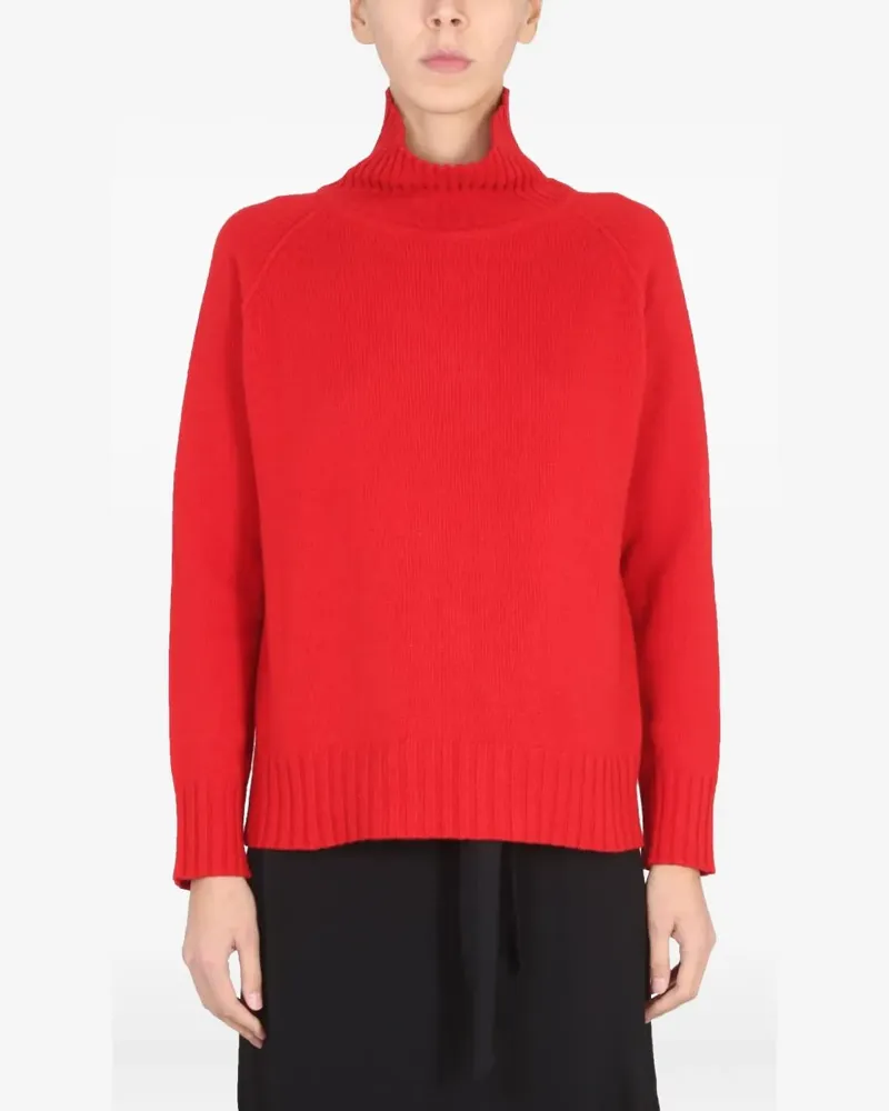 Stefano Mortari roll-neck T-shirt - Rot Rot