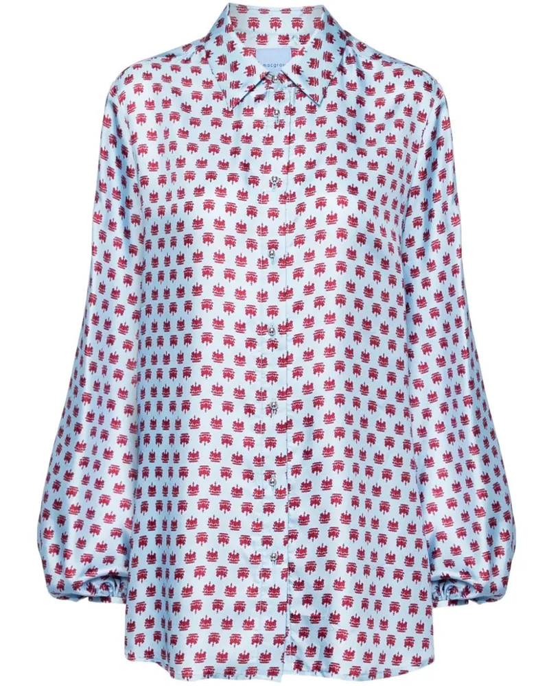 macgraw Scholarship Hemd - Blau Blau