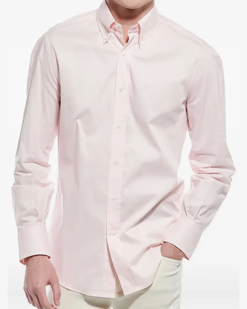 Brunello Cucinelli Button-down-Hemd aus Baumwolle - Rosa Rosa