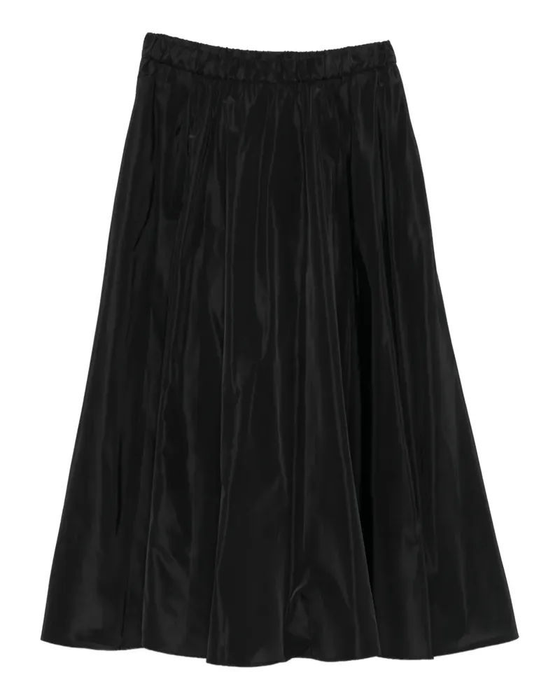 ASPESI A-line midi skirt - Schwarz Schwarz