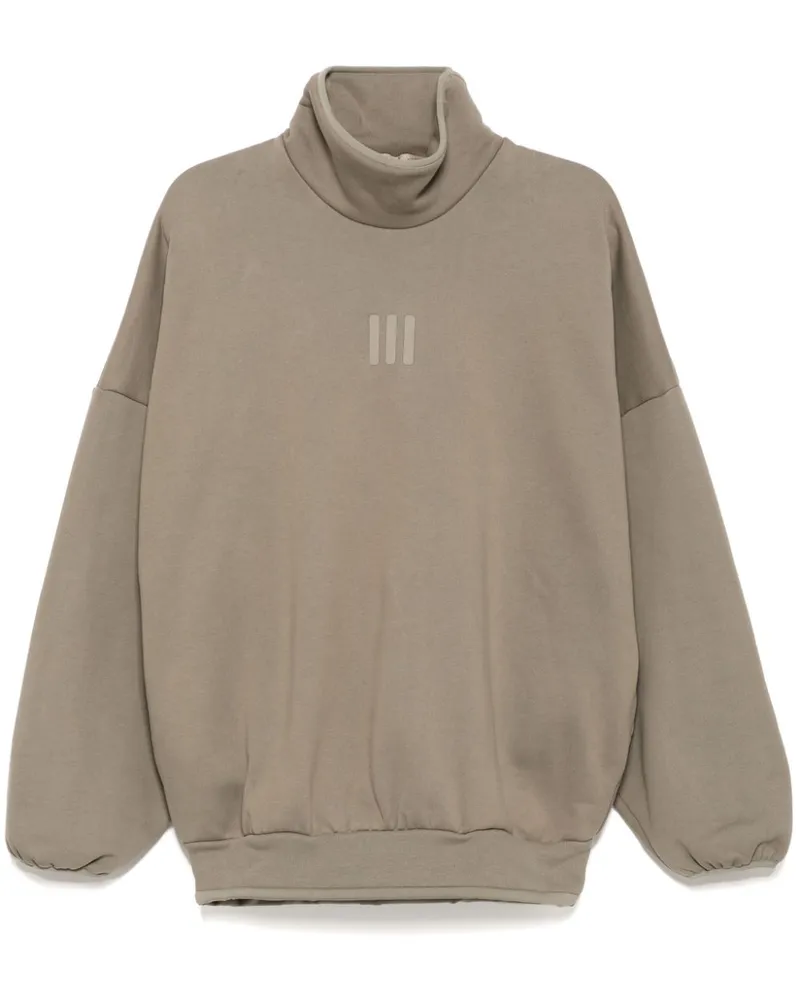 adidas x Fear Of God athletics Sweatshirt mit Stehkragen - Grau Grau