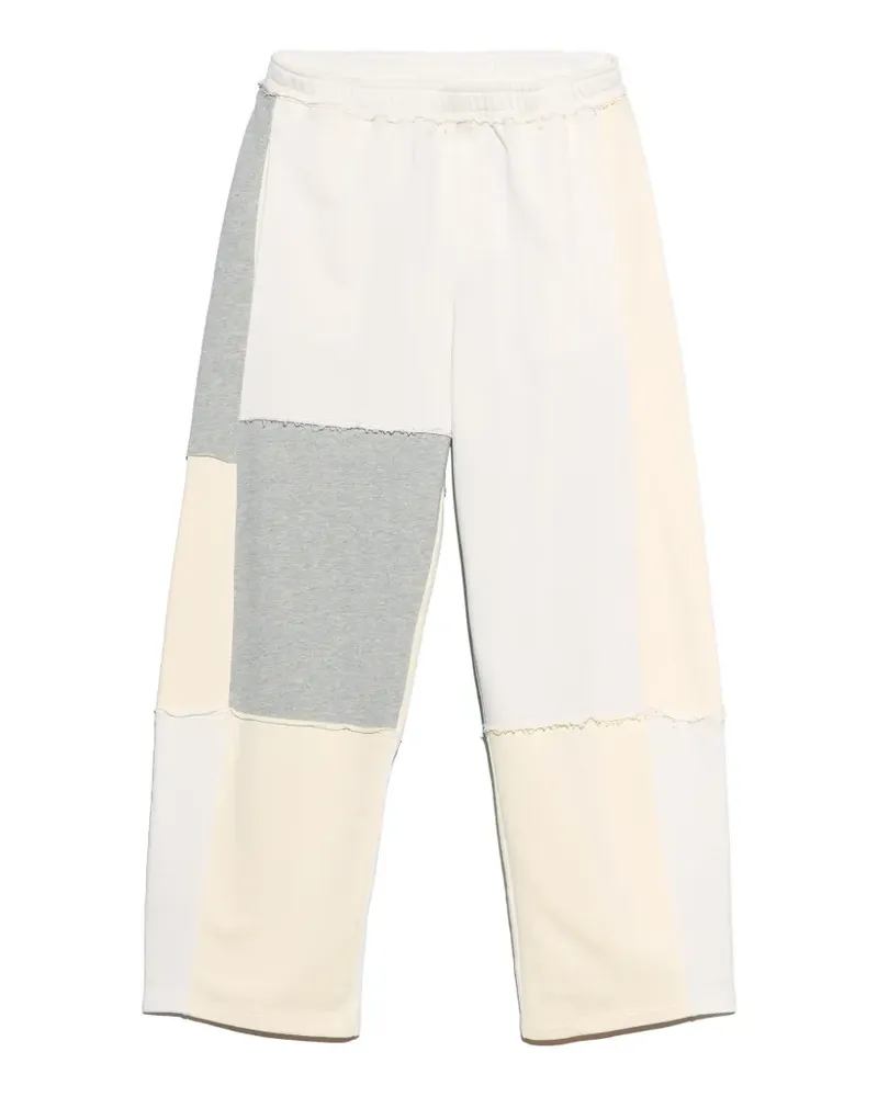 BIMBA Y LOLA Jogginghose im Patchwork-Look - Weiß Weiß