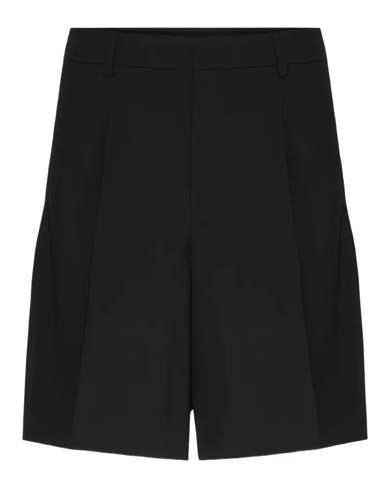 Valentino Garavani Shorts mit Bundfalten - Schwarz Schwarz