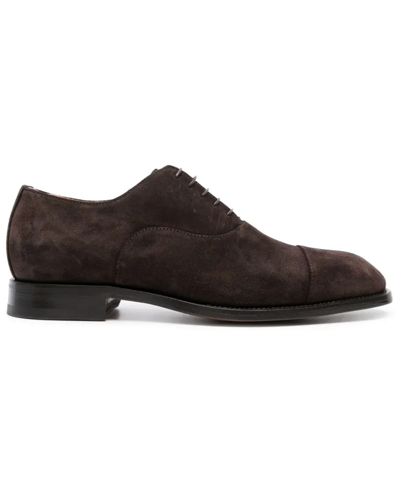 Scarosso Salvatore Oxford-Schuhe aus Wildleder - Braun Braun