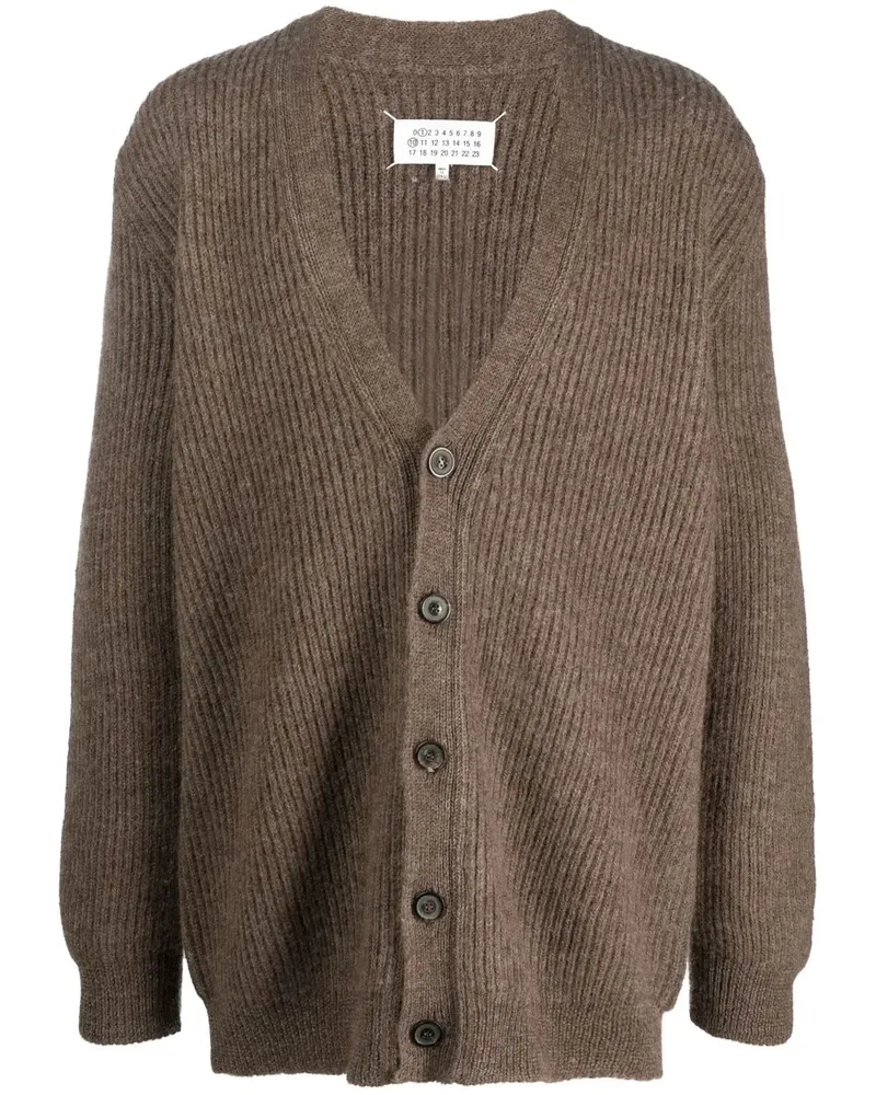 Maison Margiela Cardigan aus Alpakawollgemisch - Braun Braun
