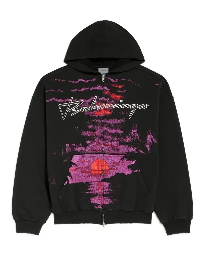 Balenciaga Dream Kapuzenjacke - Schwarz Schwarz