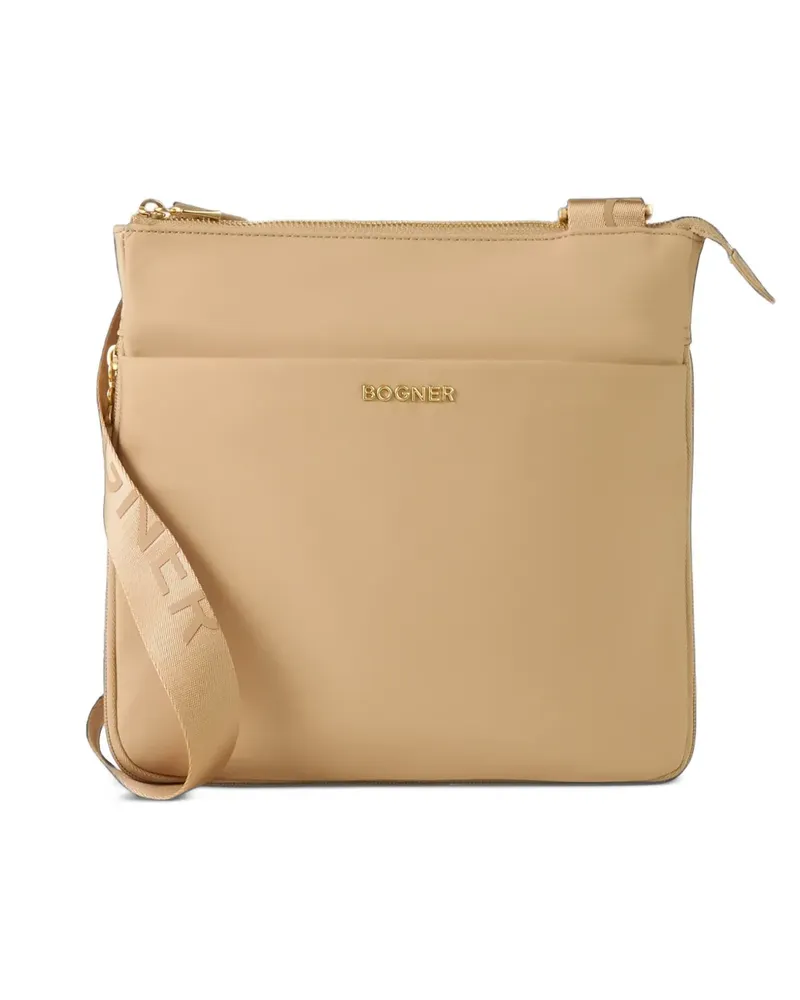Bogner Klosters Neve Schultertasche aus Nylon - Nude Nude