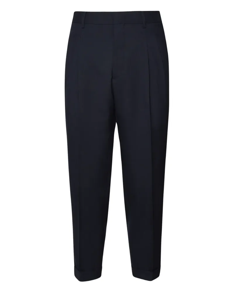 Be Able Hose mit Bundfalten - Blau Blau