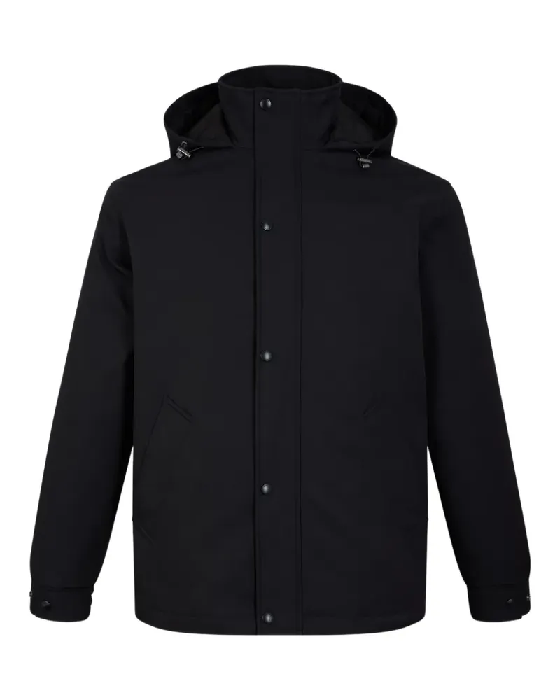 FURSAC hooded zip-up parka - Schwarz Schwarz