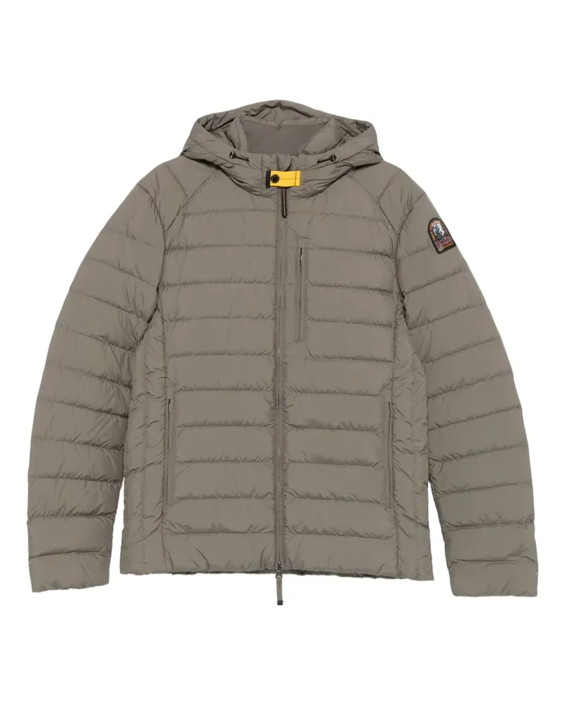 Parajumpers Gesteppte Kapuzenjacke - Grau Grau