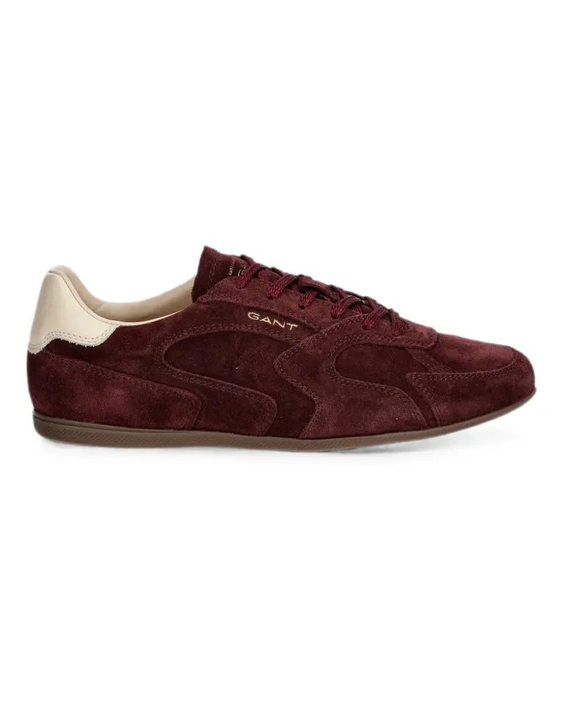Gant Sneakers mit Wildleder-Einsätzen - Rot Rot