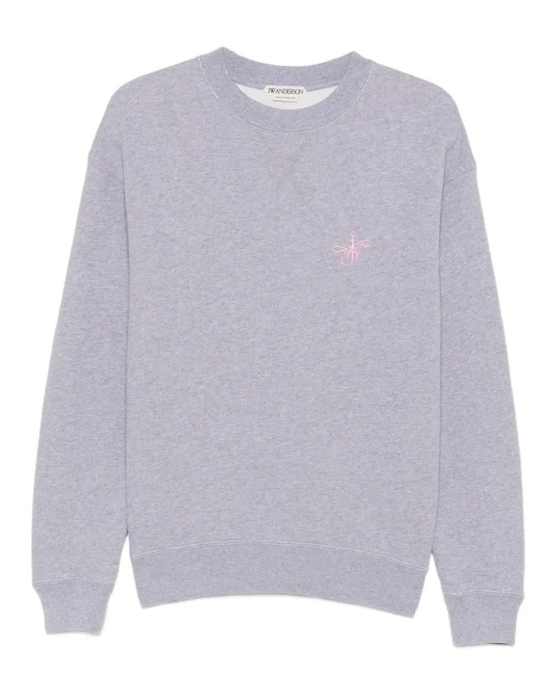 J.W.Anderson Sweatshirt mit Logo-Stickerei - Grau Grau