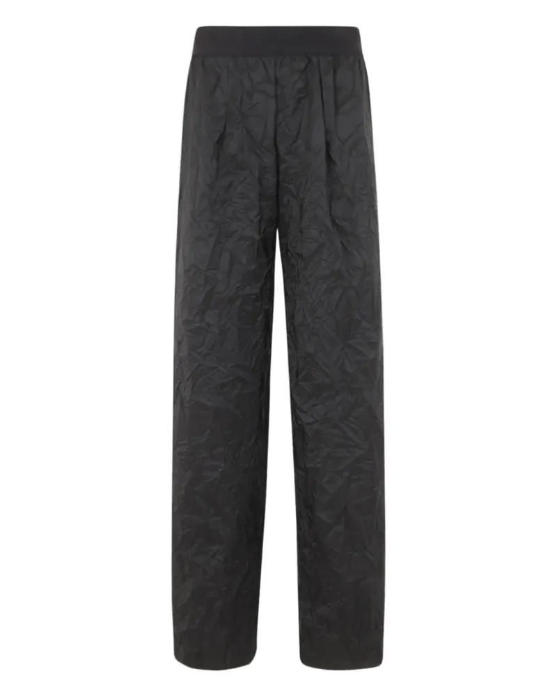 Maria Calderara Strukturierte Hose - Schwarz Schwarz