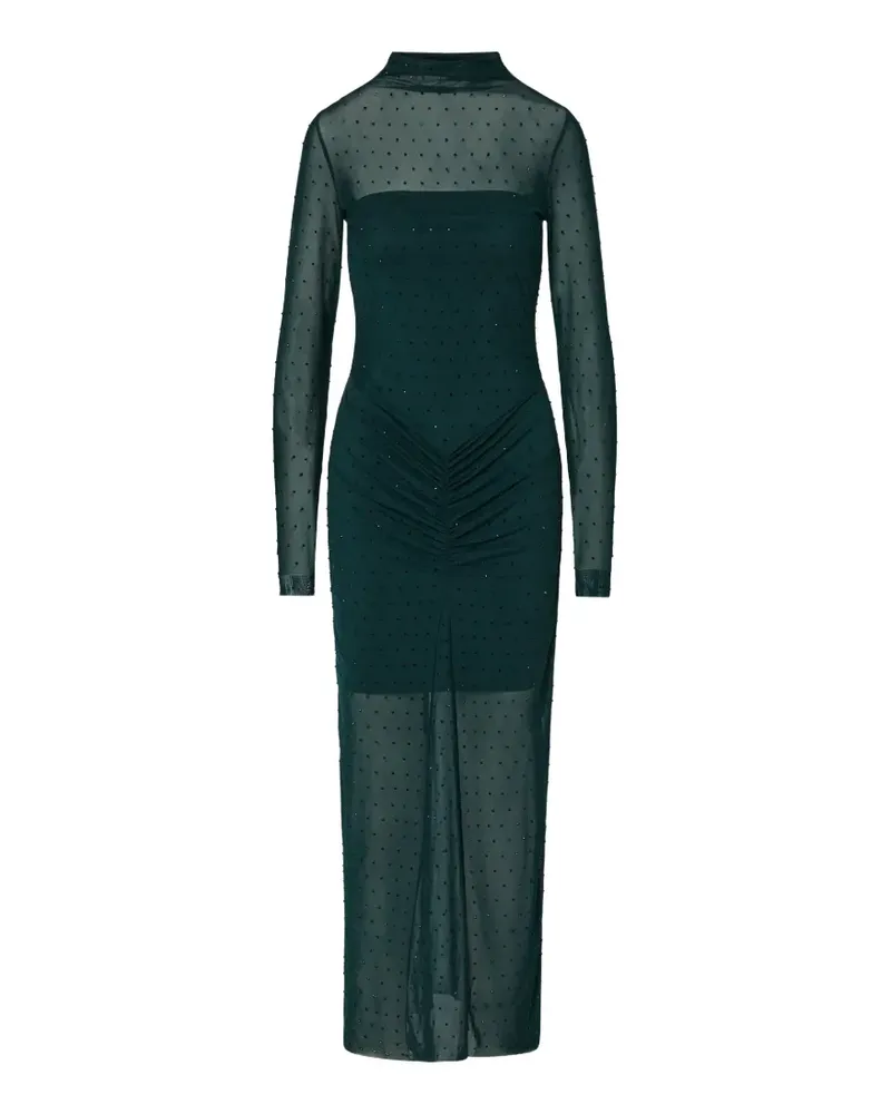 Liu Jo Langes Tüllkleid mit Strass - Grün Grün