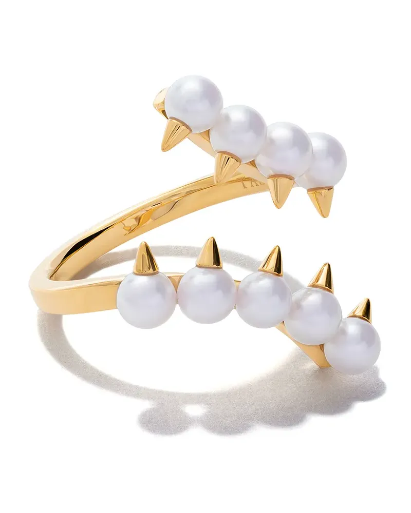 TASAKI 18kt Danger Plus Collection Line Gelbgoldring Gold