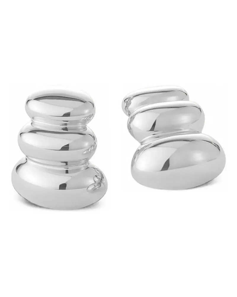 Jenny Bird Non-Stop Ohrringe - Silber Silber