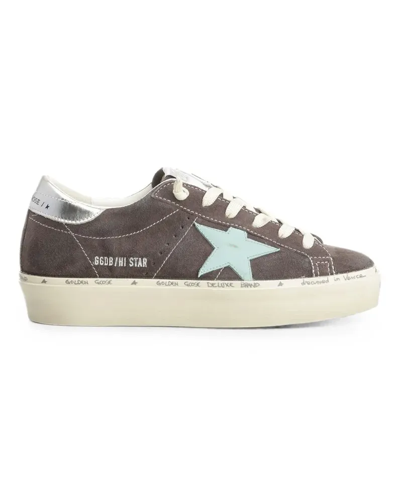 Golden Goose Hi Star suede sneakers - Grau Grau