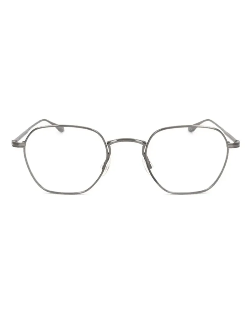 Barton Perreira Brille mit rundem Gestell - Silber Silber