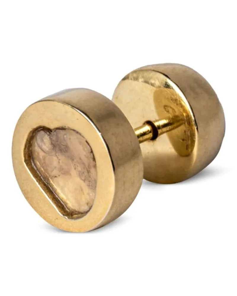 Parts Of Four Silberohrring mit Diamant - Gold Gold