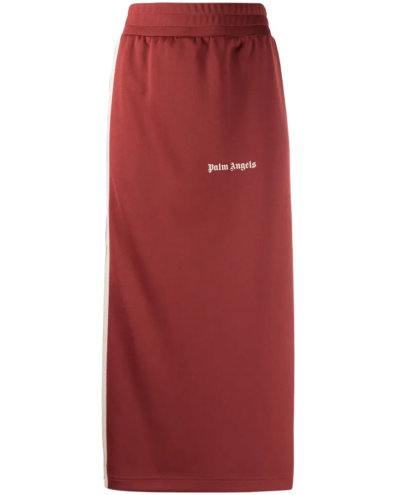 Palm Angels Rock mit Logo - Rot Rot