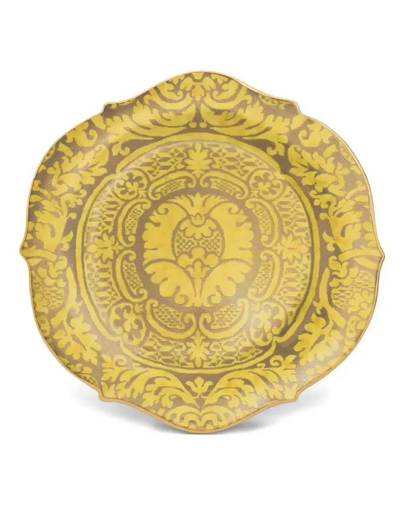 L’OBJET Runder Fortuny Orsini Teller 36cm - Gold Gold