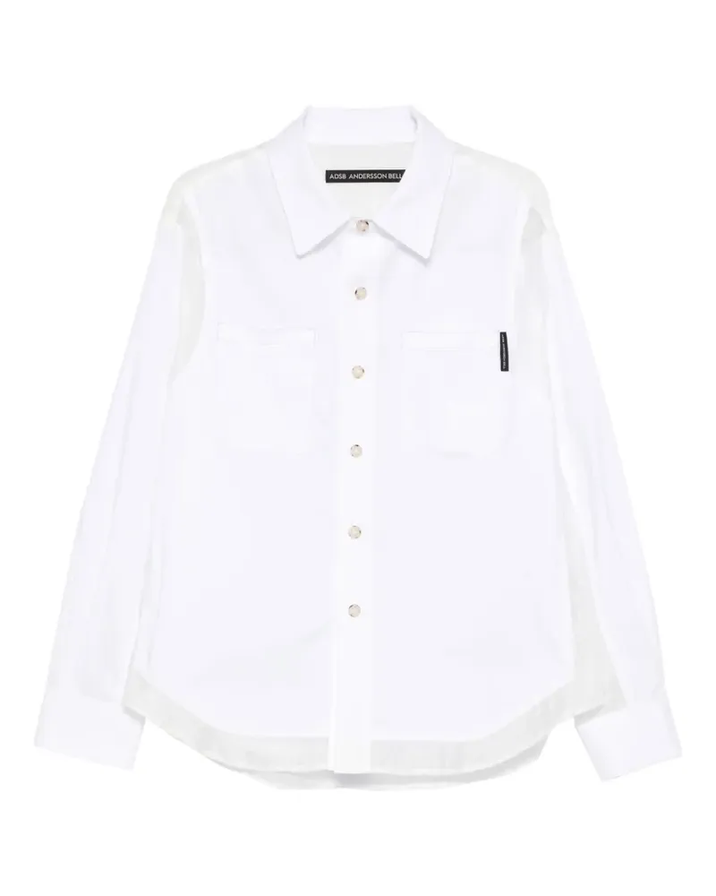Andersson Bell Hemd mit Brusttasche - Weiß Weiß