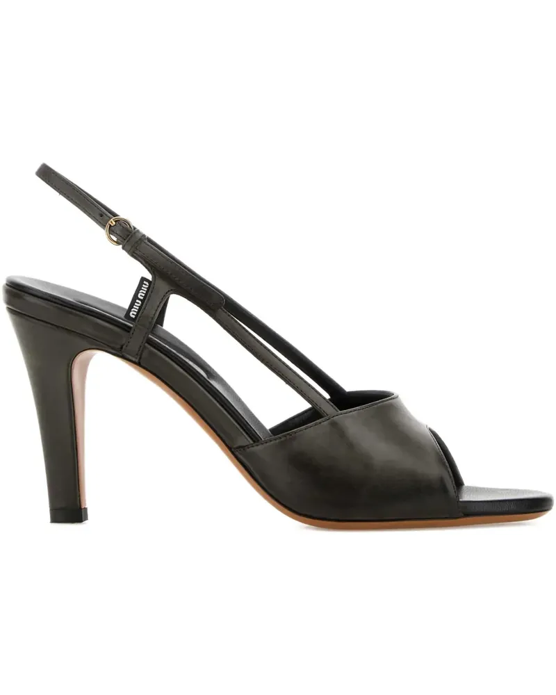 Miu Miu JC Sandalen 90mm - Schwarz Schwarz