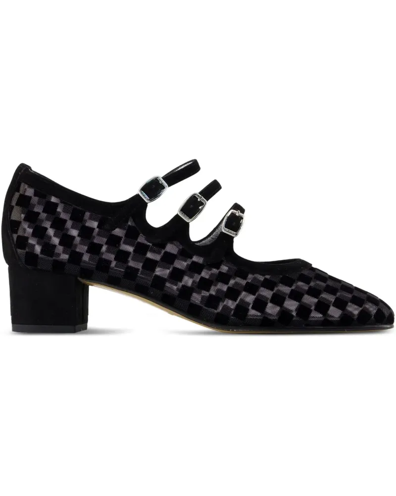 Carel Kinight Pumps mit Schnalle 40mm - Schwarz Schwarz