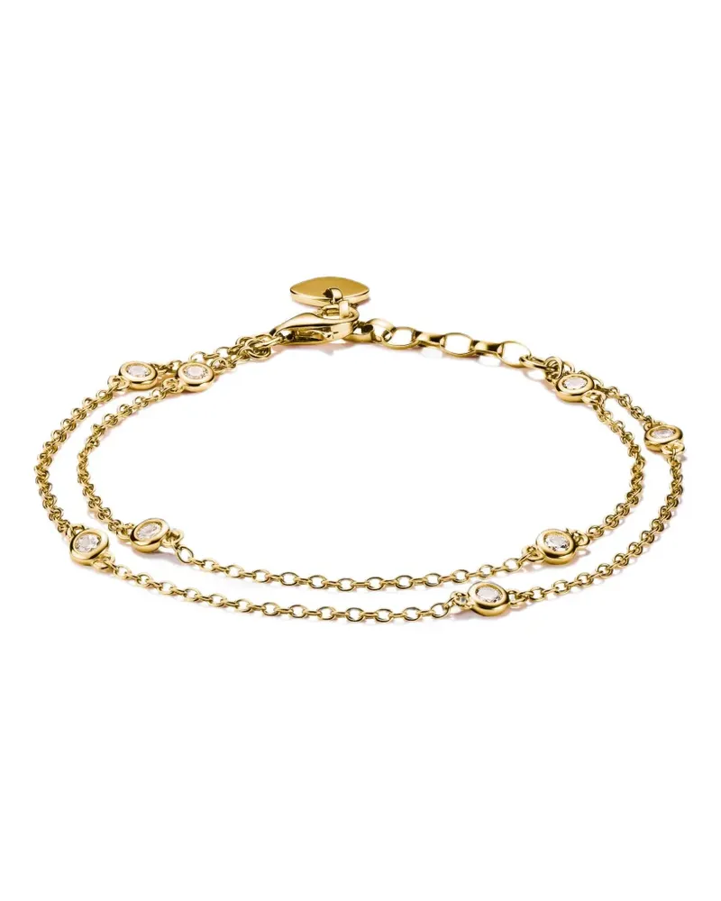 Thomas Sabo Doppelreihige Armbänder mit Zirkonia - Gold Gold
