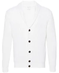 Eleventy Klassischer Cardigan Weiß