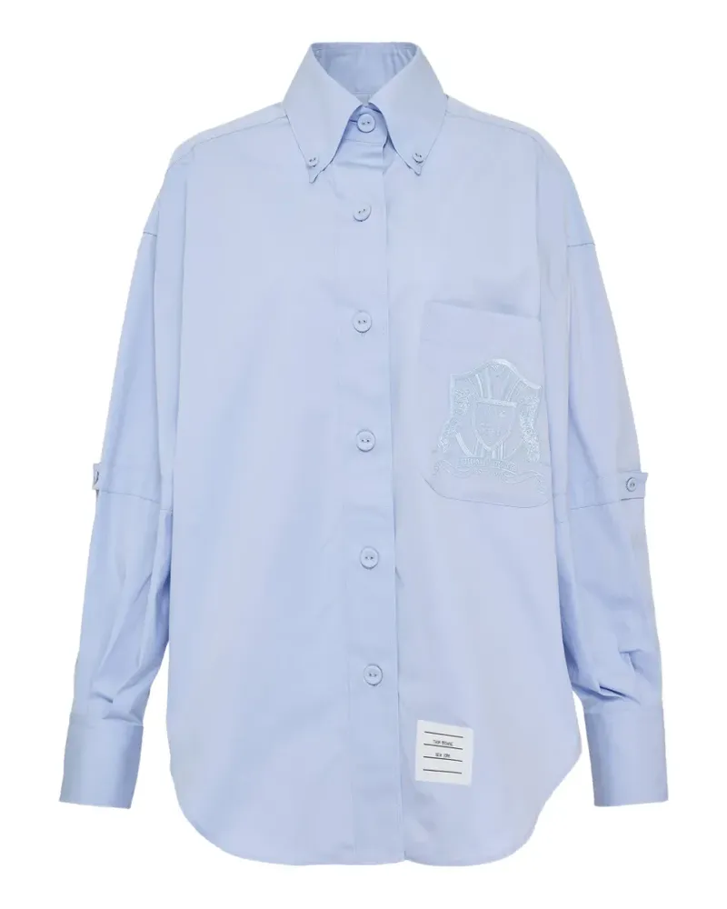 Thom Browne Klassisches Hemd - Blau Blau