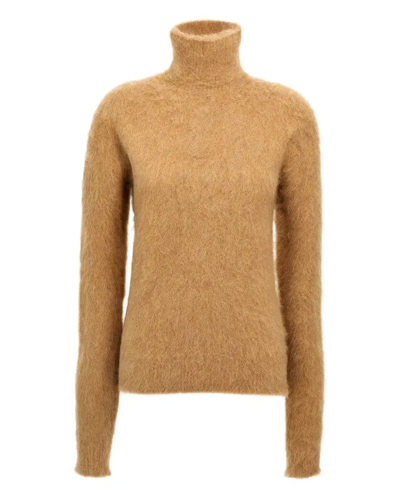 SPORTMAX Pullover mit Stehkragen - Nude Nude