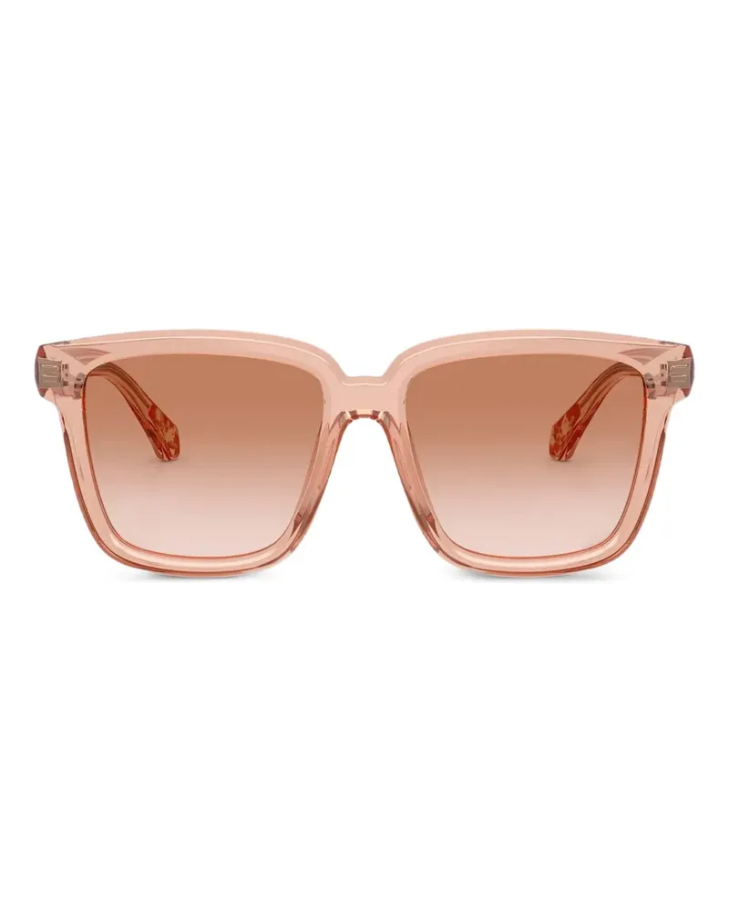 Moncler Clasico Sonnenbrille mit eckigem Gestell - Rosa Rosa