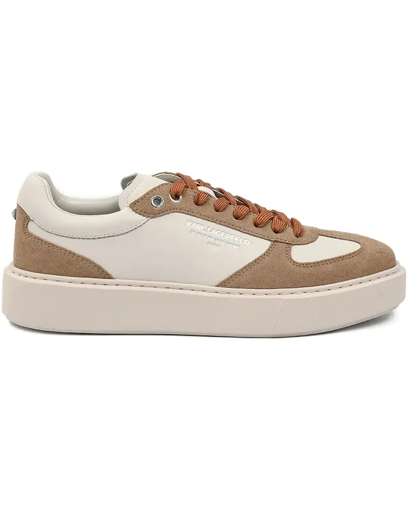 Karl Lagerfeld Sneakers mit Logo-Print - Weiß Weiß
