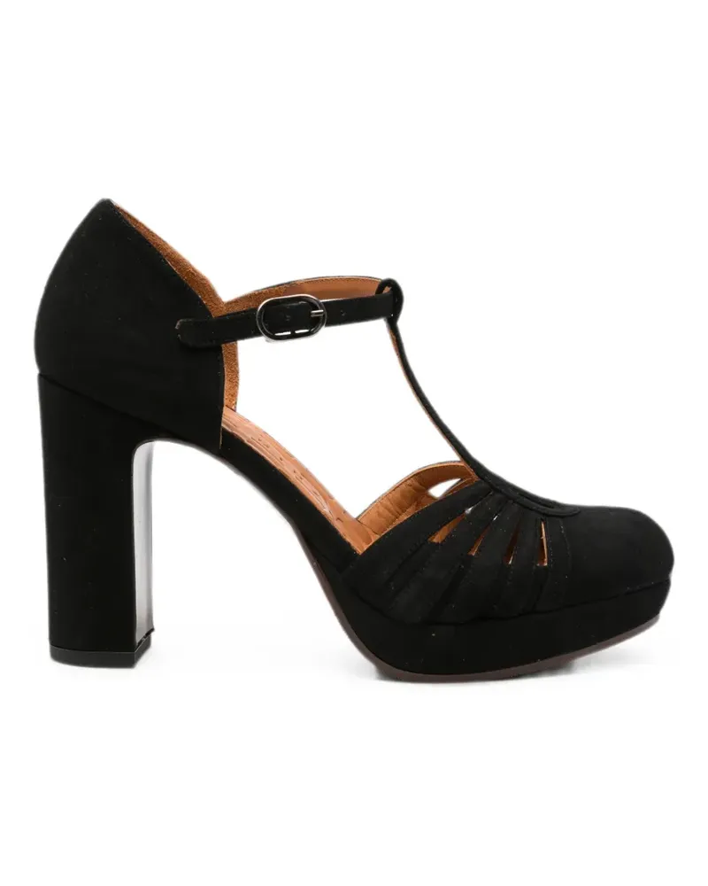 Chie Mihara Uyelo T-bar platform pumps - Schwarz Schwarz